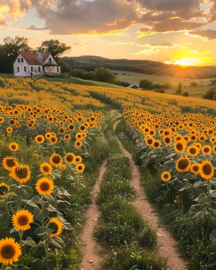 Flower Farm Field