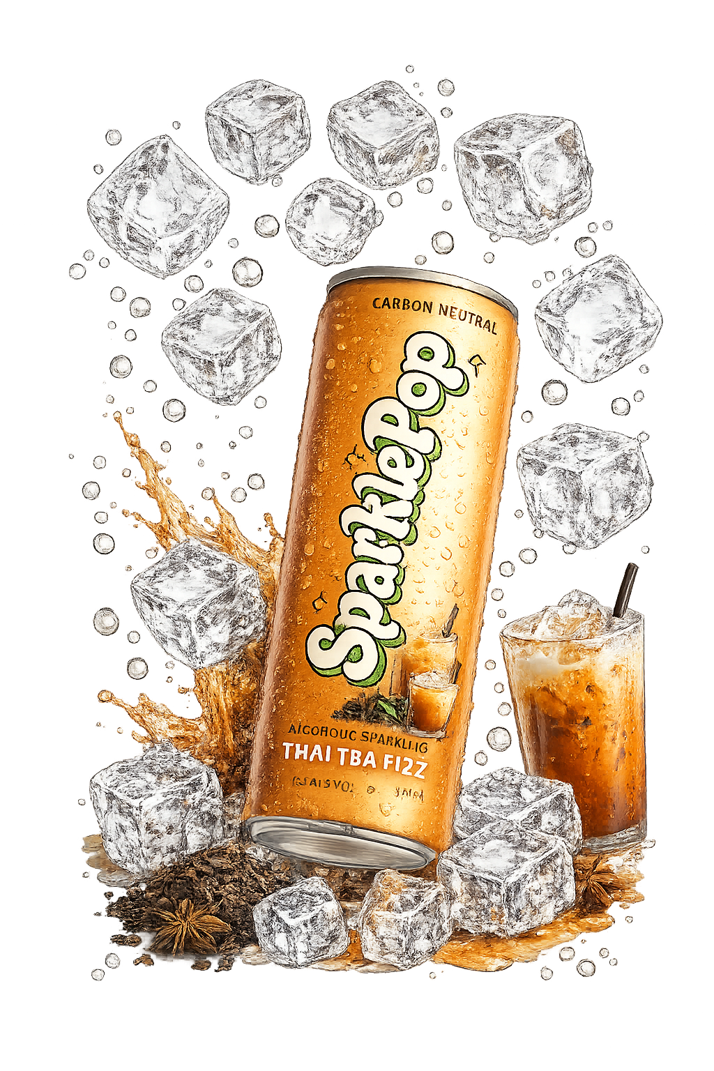 Thai Tea Fizz